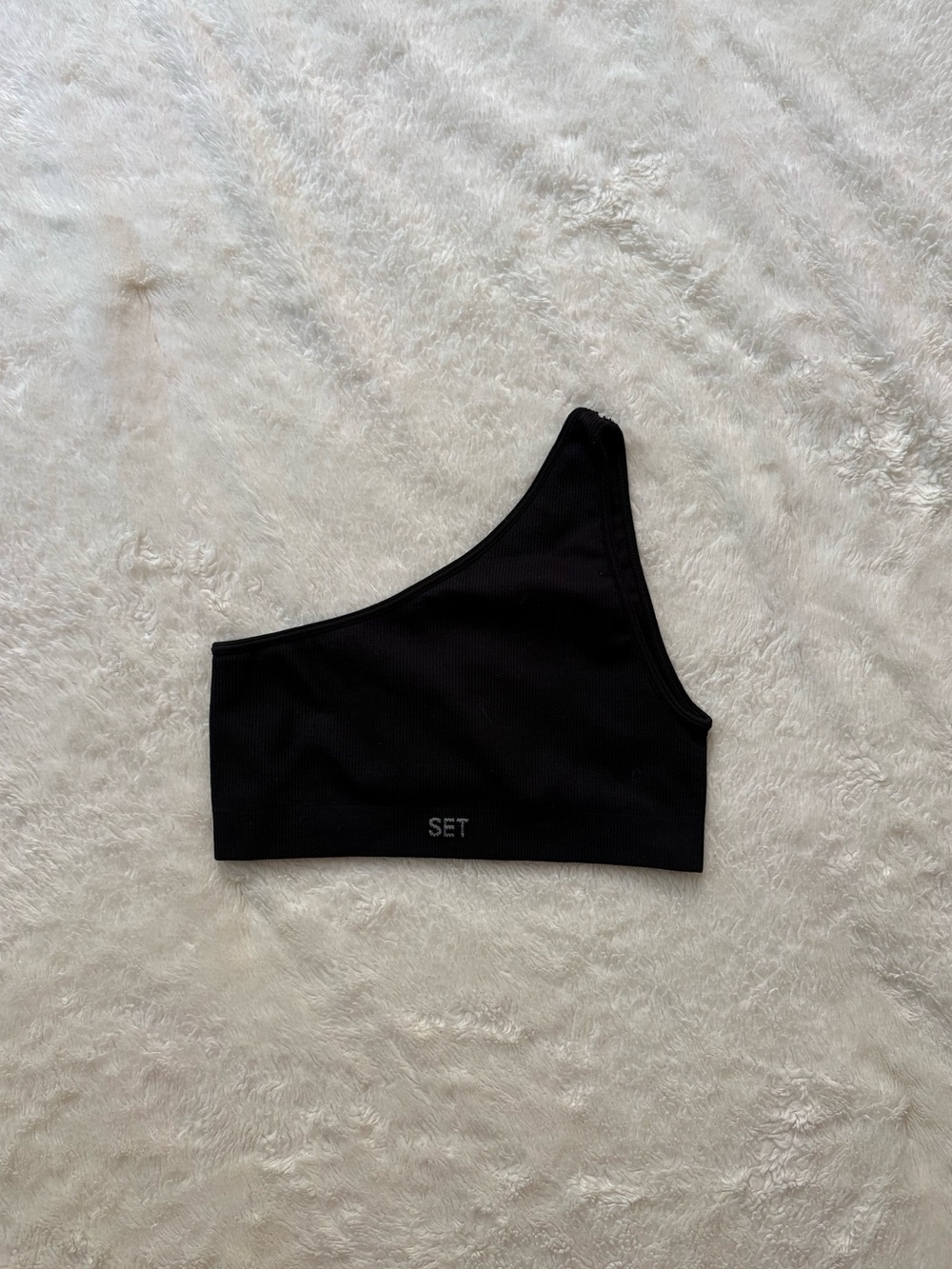 SET active one shoulder sports bra